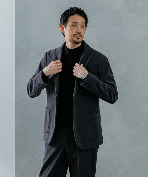 URBAN RESEARCH DOORS / アーバンリサーチ ドアーズ テーラードジャケット | LIFE STYLE TAILOR　コーデュロイコンフォータブルジャケット | 詳細19
