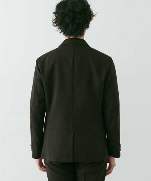 URBAN RESEARCH DOORS / アーバンリサーチ ドアーズ その他アウター | LIFE STYLE TAILOR　ウールライクソフトツイルストレッチジャケット | 詳細3