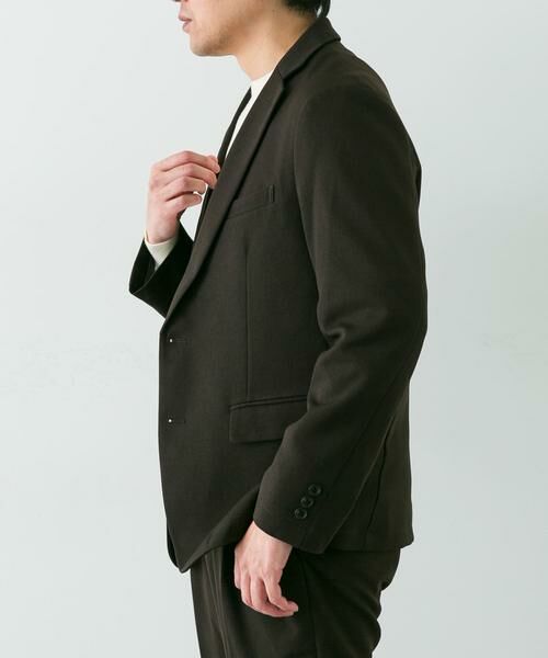URBAN RESEARCH DOORS / アーバンリサーチ ドアーズ その他アウター | LIFE STYLE TAILOR　ウールライクソフトツイルストレッチジャケット | 詳細8