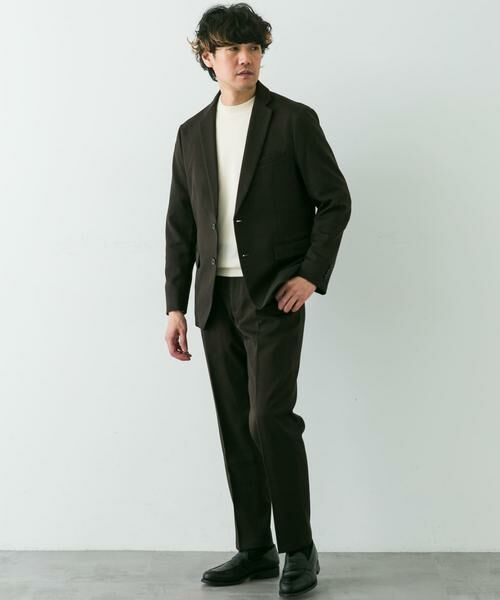 URBAN RESEARCH DOORS / アーバンリサーチ ドアーズ その他アウター | LIFE STYLE TAILOR　ウールライクソフトツイルストレッチジャケット | 詳細9