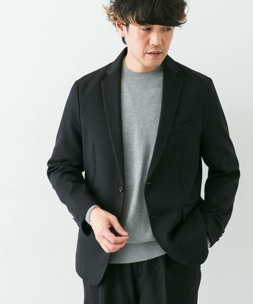 URBAN RESEARCH DOORS / アーバンリサーチ ドアーズ その他アウター | LIFE STYLE TAILOR　ウールライクソフトツイルストレッチジャケット | 詳細13