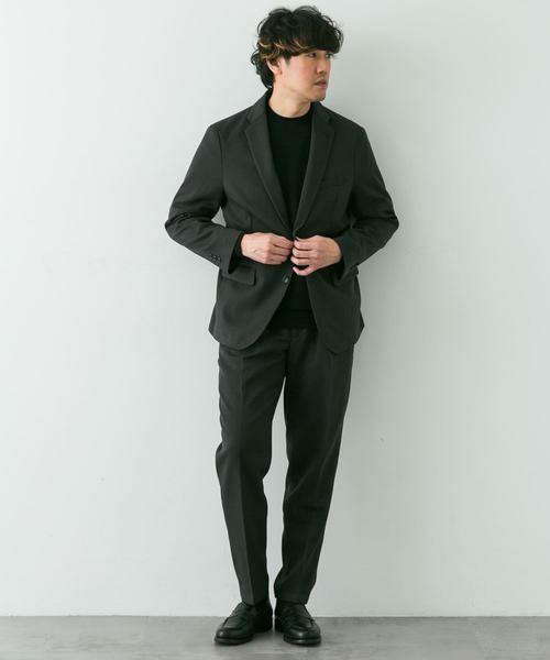 URBAN RESEARCH DOORS / アーバンリサーチ ドアーズ その他アウター | LIFE STYLE TAILOR　ウールライクソフトツイルストレッチジャケット | 詳細29