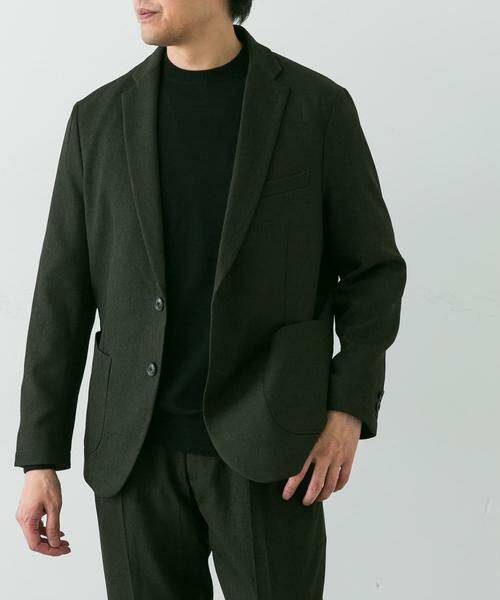 URBAN RESEARCH DOORS / アーバンリサーチ ドアーズ その他アウター | LIFE STYLE TAILOR　ブラッシュドウールライクストレッチジャケット | 詳細1