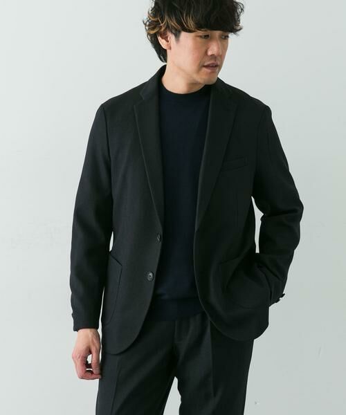 URBAN RESEARCH DOORS / アーバンリサーチ ドアーズ その他アウター | LIFE STYLE TAILOR　ブラッシュドウールライクストレッチジャケット | 詳細11
