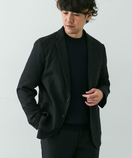 URBAN RESEARCH DOORS / アーバンリサーチ ドアーズ その他アウター | LIFE STYLE TAILOR　ブラッシュドウールライクストレッチジャケット | 詳細12
