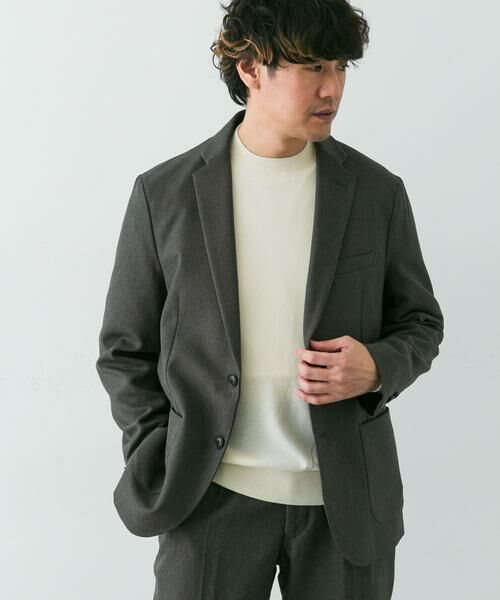URBAN RESEARCH DOORS / アーバンリサーチ ドアーズ その他アウター | LIFE STYLE TAILOR　ブラッシュドウールライクストレッチジャケット | 詳細27