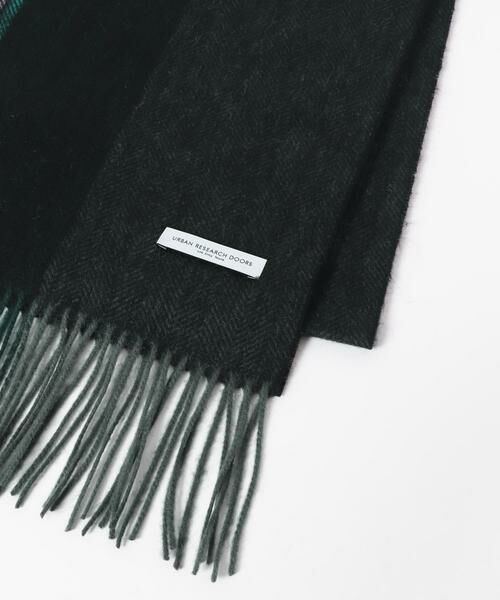 URBAN RESEARCH DOORS / アーバンリサーチ ドアーズ マフラー・ショール・スヌード・ストール | LIFE STYLE TAILOR　サイドラインウールマフラー | 詳細5