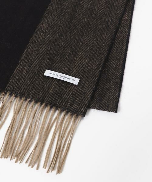 URBAN RESEARCH DOORS / アーバンリサーチ ドアーズ マフラー・ショール・スヌード・ストール | LIFE STYLE TAILOR　サイドラインウールマフラー | 詳細10