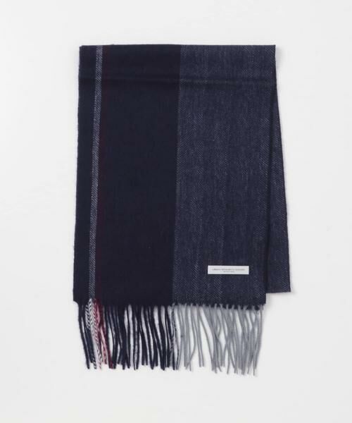 URBAN RESEARCH DOORS / アーバンリサーチ ドアーズ マフラー・ショール・スヌード・ストール | LIFE STYLE TAILOR　サイドラインウールマフラー | 詳細14