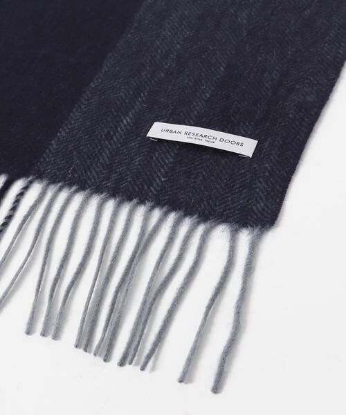 URBAN RESEARCH DOORS / アーバンリサーチ ドアーズ マフラー・ショール・スヌード・ストール | LIFE STYLE TAILOR　サイドラインウールマフラー | 詳細15