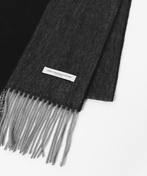 URBAN RESEARCH DOORS / アーバンリサーチ ドアーズ マフラー・ショール・スヌード・ストール | LIFE STYLE TAILOR　サイドラインウールマフラー | 詳細21