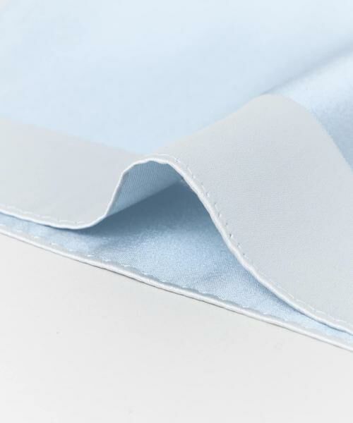 URBAN RESEARCH DOORS / アーバンリサーチ ドアーズ ハンカチ | LIFE STYLE TAILOR　シルクプレーンチーフ | 詳細4