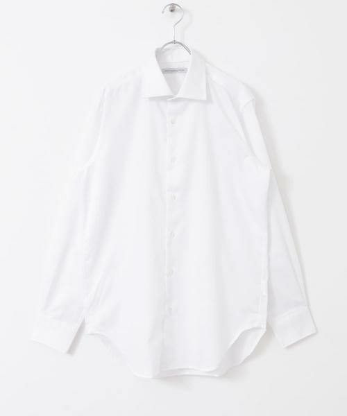 URBAN RESEARCH DOORS / アーバンリサーチ ドアーズ シャツ・ブラウス | 『イージーケア』LIFE STYLE TAILOR　セミワイドツイル無地シャツ | 詳細1