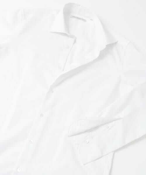 URBAN RESEARCH DOORS / アーバンリサーチ ドアーズ シャツ・ブラウス | 『イージーケア』LIFE STYLE TAILOR　セミワイドツイル無地シャツ | 詳細2