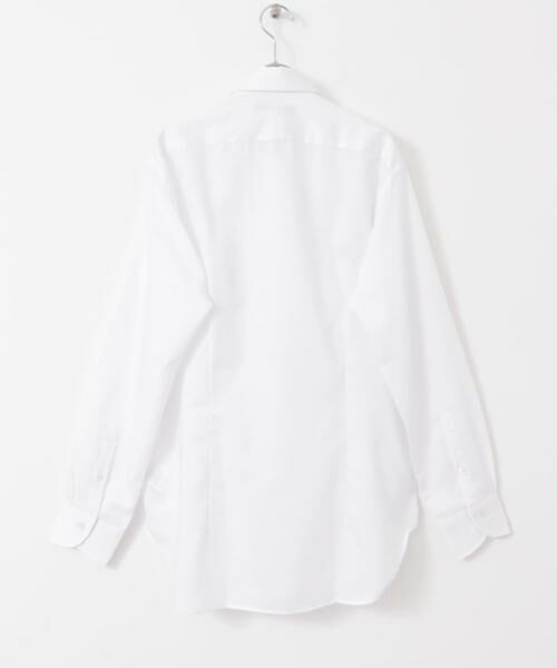 URBAN RESEARCH DOORS / アーバンリサーチ ドアーズ シャツ・ブラウス | 『イージーケア』LIFE STYLE TAILOR　セミワイドツイル無地シャツ | 詳細3