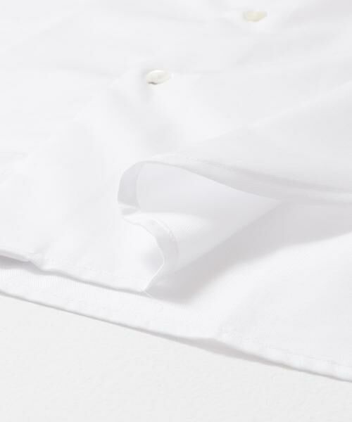 URBAN RESEARCH DOORS / アーバンリサーチ ドアーズ シャツ・ブラウス | 『イージーケア』LIFE STYLE TAILOR　セミワイドツイル無地シャツ | 詳細4