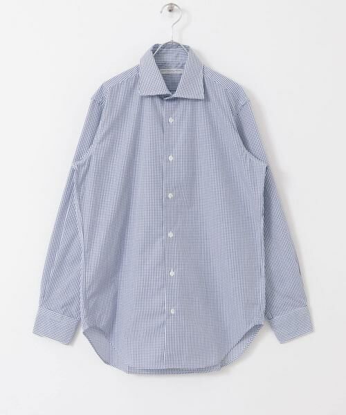 URBAN RESEARCH DOORS / アーバンリサーチ ドアーズ シャツ・ブラウス | 『イージーケア』LIFE STYLE TAILOR セミワイドチェックシャツ | 詳細1