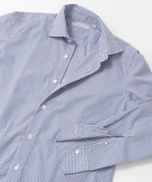 URBAN RESEARCH DOORS / アーバンリサーチ ドアーズ シャツ・ブラウス | 『イージーケア』LIFE STYLE TAILOR セミワイドチェックシャツ | 詳細2