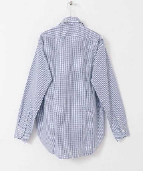 URBAN RESEARCH DOORS / アーバンリサーチ ドアーズ シャツ・ブラウス | 『イージーケア』LIFE STYLE TAILOR セミワイドチェックシャツ | 詳細4