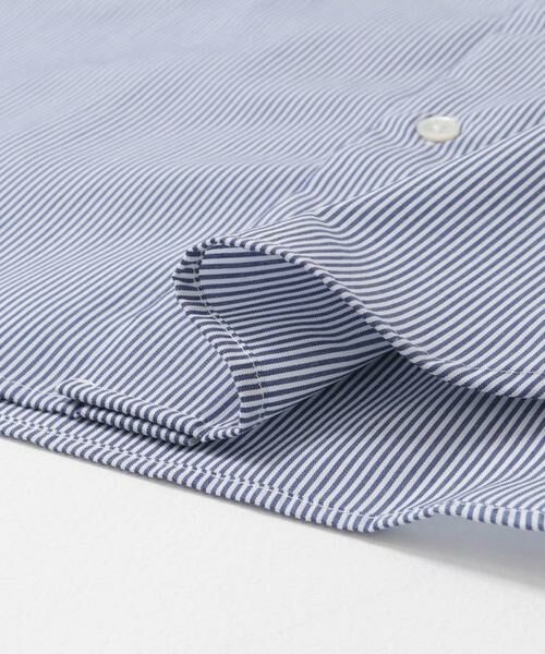 URBAN RESEARCH DOORS / アーバンリサーチ ドアーズ シャツ・ブラウス | 『イージーケア』LIFE STYLE TAILOR セミワイド細ストライプシャツ | 詳細6