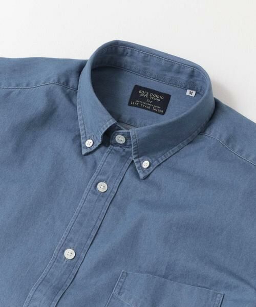 URBAN RESEARCH DOORS / アーバンリサーチ ドアーズ シャツ・ブラウス | LIFE STYLE TAILOR　デニムボタンダウンシャツ | 詳細3