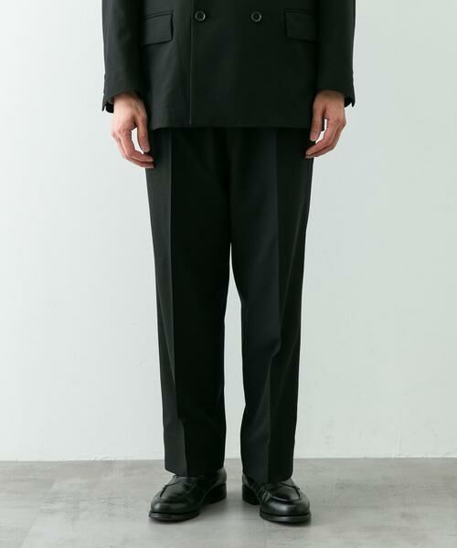 URBAN RESEARCH DOORS / アーバンリサーチ ドアーズ スラックス・ドレスパンツ | 『イージーケア』LIFE STYLE TAILOR　ストレッチオックス2タックパンツ | 詳細6