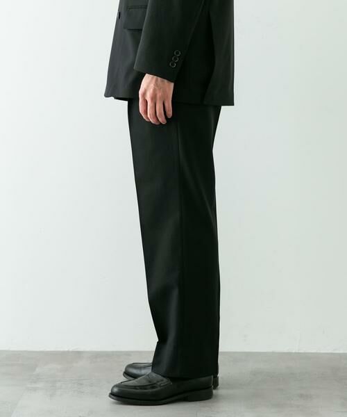 URBAN RESEARCH DOORS / アーバンリサーチ ドアーズ スラックス・ドレスパンツ | 『イージーケア』LIFE STYLE TAILOR　ストレッチオックス2タックパンツ | 詳細7