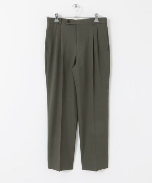 URBAN RESEARCH DOORS / アーバンリサーチ ドアーズ スラックス・ドレスパンツ | 『イージーケア』LIFE STYLE TAILOR　ストレッチオックス2タックパンツ | 詳細17