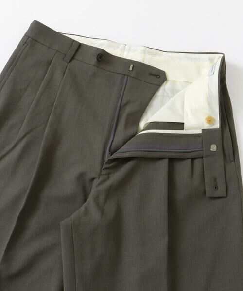 URBAN RESEARCH DOORS / アーバンリサーチ ドアーズ スラックス・ドレスパンツ | 『イージーケア』LIFE STYLE TAILOR　ストレッチオックス2タックパンツ | 詳細18