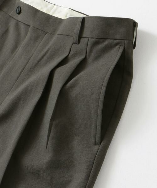 URBAN RESEARCH DOORS / アーバンリサーチ ドアーズ スラックス・ドレスパンツ | 『イージーケア』LIFE STYLE TAILOR　ストレッチオックス2タックパンツ | 詳細19