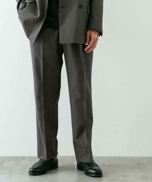 URBAN RESEARCH DOORS/アーバンリサーチ ドアーズ 『イージーケア』LIFE STYLE TAILOR ストレッチオックス2タックパンツ グレー XL URBAN RESEARCH DOORS/アーバンリサーチ ドアーズ 『イージーケア』LIFE STYLE TAILOR ストレッチオックス2タックパンツ グレー XL