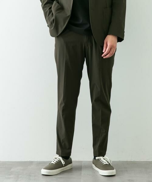 URBAN RESEARCH DOORS / アーバンリサーチ ドアーズ スラックス・ドレスパンツ | 『イージーケア』LIFE STYLE TAILOR リップストップナイロンストレッチパンツ | 詳細2