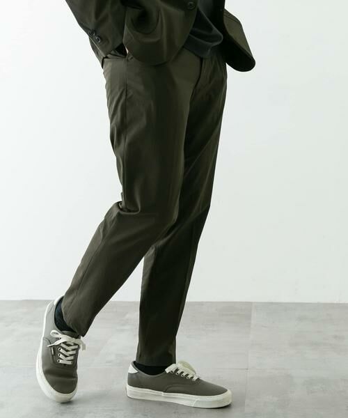 URBAN RESEARCH DOORS / アーバンリサーチ ドアーズ スラックス・ドレスパンツ | 『イージーケア』LIFE STYLE TAILOR リップストップナイロンストレッチパンツ | 詳細3