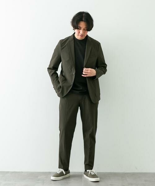 URBAN RESEARCH DOORS / アーバンリサーチ ドアーズ スラックス・ドレスパンツ | 『イージーケア』LIFE STYLE TAILOR リップストップナイロンストレッチパンツ | 詳細6