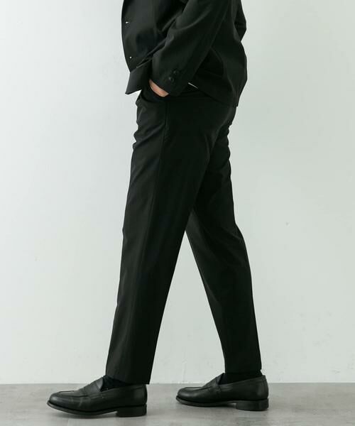 URBAN RESEARCH DOORS / アーバンリサーチ ドアーズ スラックス・ドレスパンツ | 『イージーケア』LIFE STYLE TAILOR リップストップナイロンストレッチパンツ | 詳細9