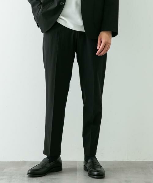 URBAN RESEARCH DOORS / アーバンリサーチ ドアーズ スラックス・ドレスパンツ | 『イージーケア』LIFE STYLE TAILOR リップストップナイロンストレッチパンツ | 詳細11