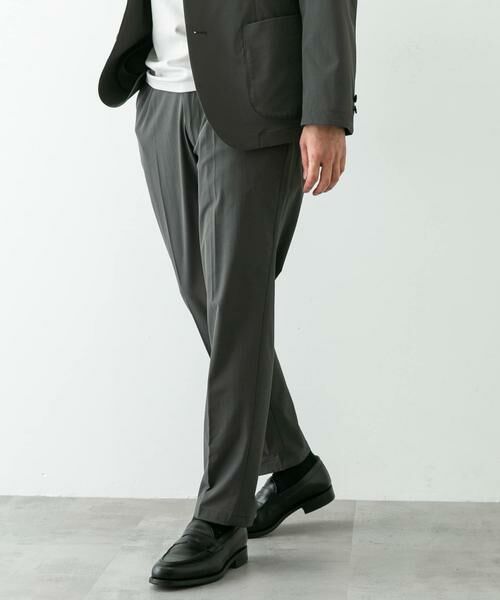 URBAN RESEARCH DOORS / アーバンリサーチ ドアーズ スラックス・ドレスパンツ | 『イージーケア』LIFE STYLE TAILOR リップストップナイロンストレッチパンツ | 詳細18
