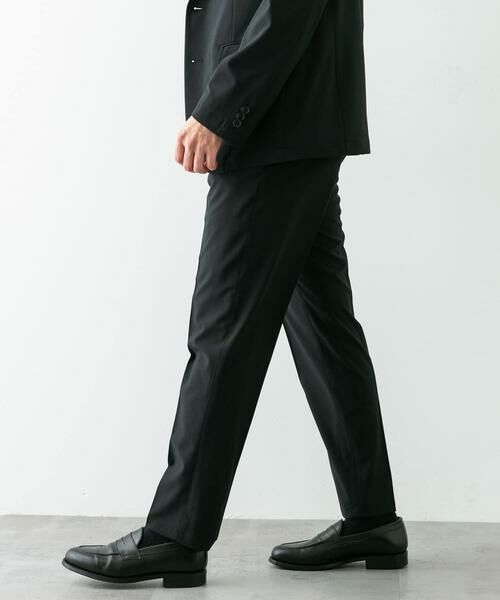URBAN RESEARCH DOORS / アーバンリサーチ ドアーズ スラックス・ドレスパンツ | 『イージーケア』LIFE STYLE TAILOR 4WAYストレッチポリエステルパンツ | 詳細3