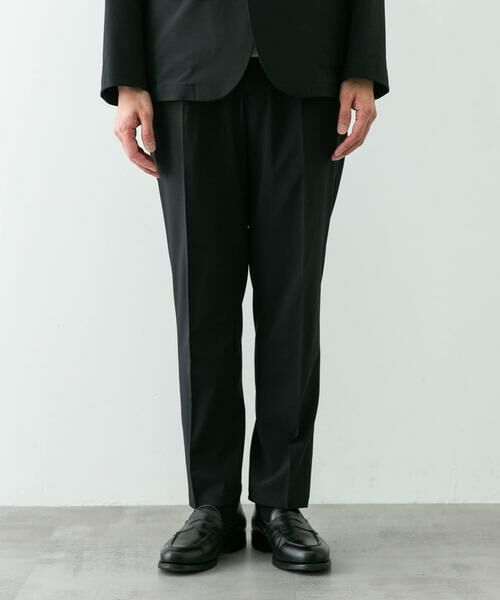 URBAN RESEARCH DOORS / アーバンリサーチ ドアーズ スラックス・ドレスパンツ | 『イージーケア』LIFE STYLE TAILOR 4WAYストレッチポリエステルパンツ | 詳細6