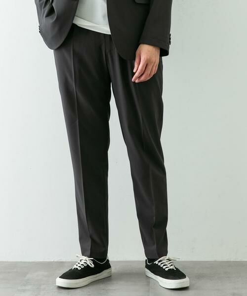 URBAN RESEARCH DOORS / アーバンリサーチ ドアーズ スラックス・ドレスパンツ | 『イージーケア』LIFE STYLE TAILOR 4WAYストレッチポリエステルパンツ | 詳細12