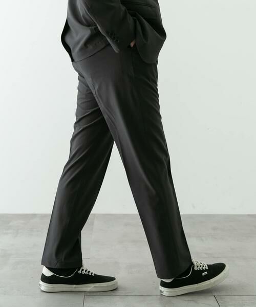 URBAN RESEARCH DOORS / アーバンリサーチ ドアーズ スラックス・ドレスパンツ | 『イージーケア』LIFE STYLE TAILOR 4WAYストレッチポリエステルパンツ | 詳細14