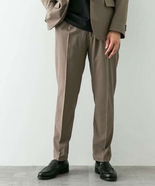 URBAN RESEARCH DOORS / アーバンリサーチ ドアーズ スラックス・ドレスパンツ | 『イージーケア』LIFE STYLE TAILOR 4WAYストレッチポリエステルパンツ | 詳細24