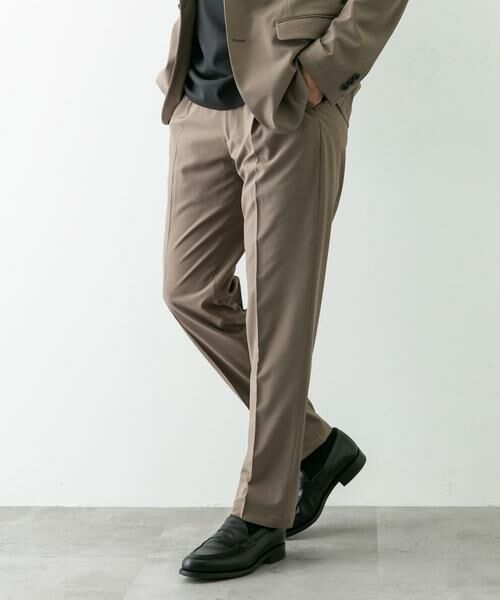 URBAN RESEARCH DOORS / アーバンリサーチ ドアーズ スラックス・ドレスパンツ | 『イージーケア』LIFE STYLE TAILOR 4WAYストレッチポリエステルパンツ | 詳細25