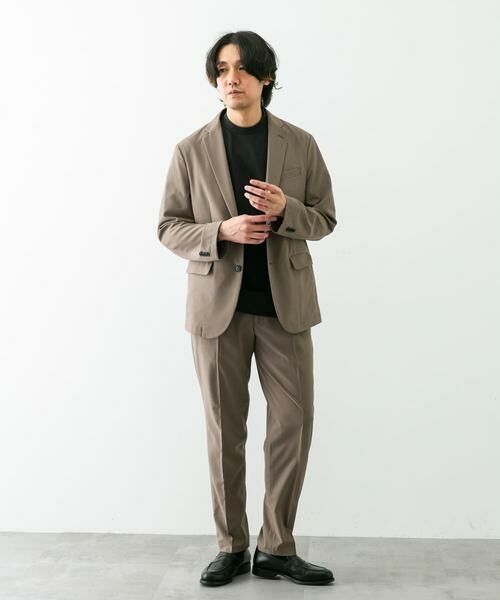 URBAN RESEARCH DOORS / アーバンリサーチ ドアーズ スラックス・ドレスパンツ | 『イージーケア』LIFE STYLE TAILOR 4WAYストレッチポリエステルパンツ | 詳細28