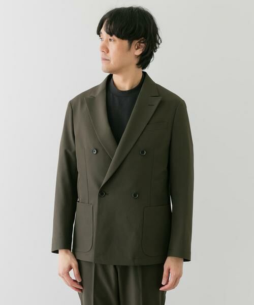URBAN RESEARCH DOORS / アーバンリサーチ ドアーズ テーラードジャケット | 『イージーケア』LIFE STYLE TAILOR　4WAYストレッチコンフォータブルWジャケット | 詳細10