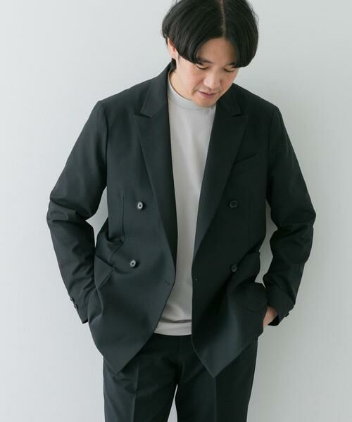 URBAN RESEARCH DOORS / アーバンリサーチ ドアーズ テーラードジャケット | 『イージーケア』LIFE STYLE TAILOR　4WAYストレッチコンフォータブルWジャケット | 詳細16