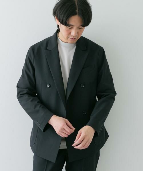 URBAN RESEARCH DOORS / アーバンリサーチ ドアーズ テーラードジャケット | 『イージーケア』LIFE STYLE TAILOR　4WAYストレッチコンフォータブルWジャケット | 詳細18