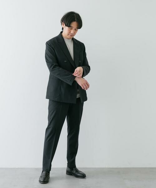 URBAN RESEARCH DOORS / アーバンリサーチ ドアーズ テーラードジャケット | 『イージーケア』LIFE STYLE TAILOR　4WAYストレッチコンフォータブルWジャケット | 詳細21