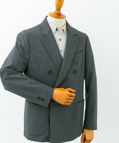 URBAN RESEARCH DOORS / アーバンリサーチ ドアーズ テーラードジャケット | 『イージーケア』LIFE STYLE TAILOR　4WAYストレッチコンフォータブルWジャケット | 詳細29