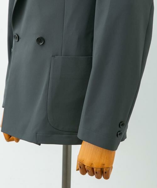 URBAN RESEARCH DOORS / アーバンリサーチ ドアーズ テーラードジャケット | 『イージーケア』LIFE STYLE TAILOR　4WAYストレッチコンフォータブルWジャケット | 詳細30